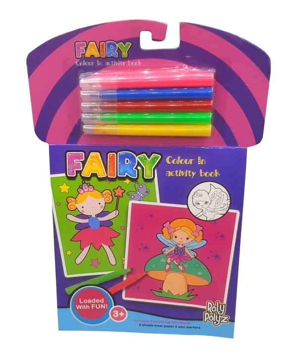 Colour In Activity Fairy